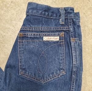 Calvin Klein Women's High Rise Jeans - Classic Blue